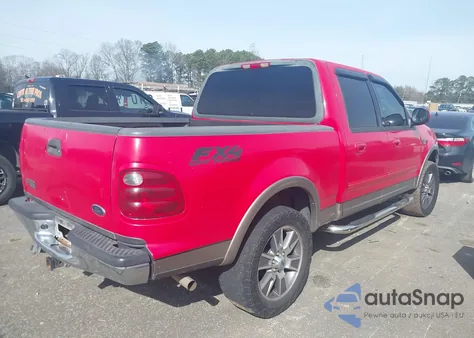 2002 Ford F-150 Lariat/Xlt z USA, uszkodzony, nr VIN 1FTRW08L92KA72052